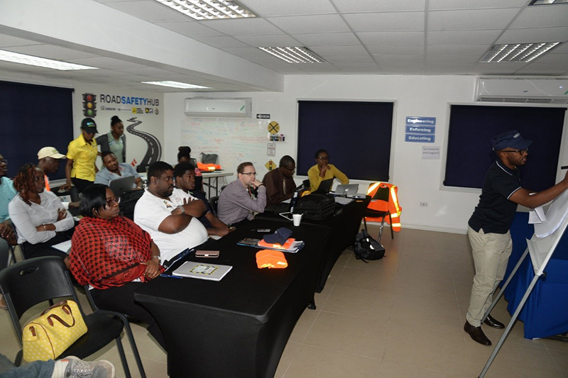 Simon Kalolo of AMEND led technical session on improving infrastructure around schools.